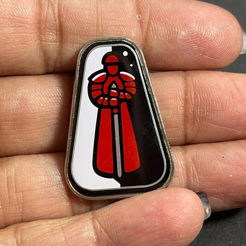 Disney Pin Praetorian Emperor Guard Star Wars Red Elite Trading Badge Lapel Pin